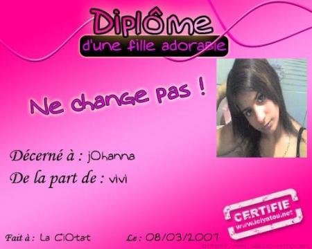 pOur jOhanna