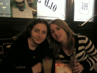 Pau et mOi au pub 